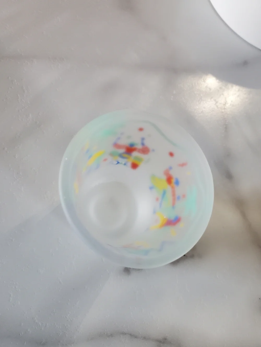 Vintage Disney World Caribbean Beach Resort Frosted Shot Glass